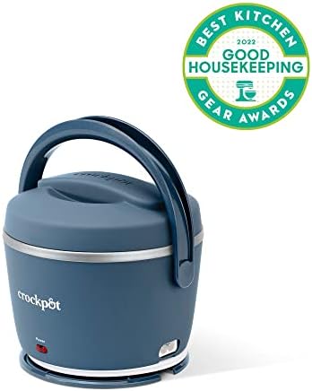 Electric Lunch Box Food Warmer 20oz – Faded Blue - Curated Catalog Y3