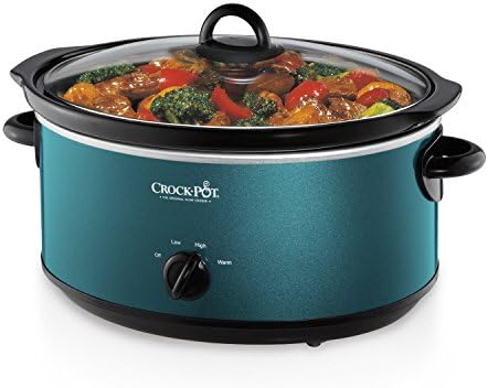 7 Quart Manual Slow Cooker – Turquoise - Curated Catalog U9