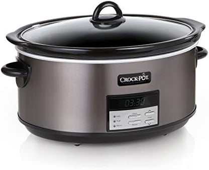 8 Quart Programmable Slow Cooker with Auto Warm - Curated Catalog Q3