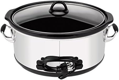 7 Quart Programmable Slow Cooker – Polished Platinum - Curated Catalog Y5