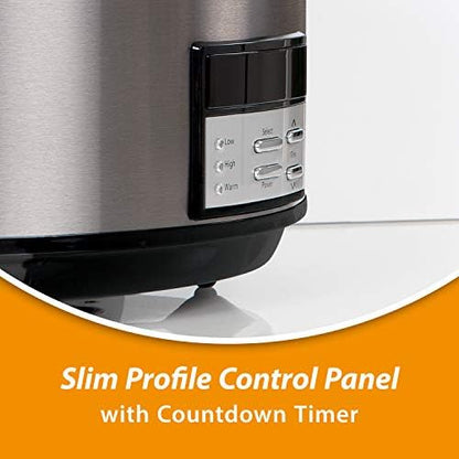8 Quart Programmable Slow Cooker with Auto Warm - Curated Catalog Q3