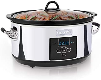 7 Quart Programmable Slow Cooker – Polished Platinum - Curated Catalog Y5