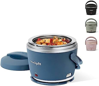Electric Lunch Box Food Warmer 20oz – Faded Blue - Curated Catalog Y3
