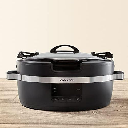 Thermoshield 6 Quart Slow Cooker with Carry Handles - Curated Catalog Q8