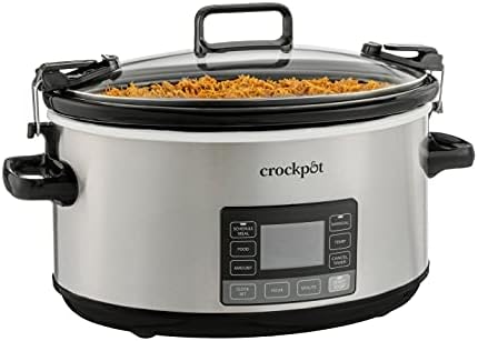 7 Quart Portable Programmable Slow Cooker with Timer - Curated Catalog J6