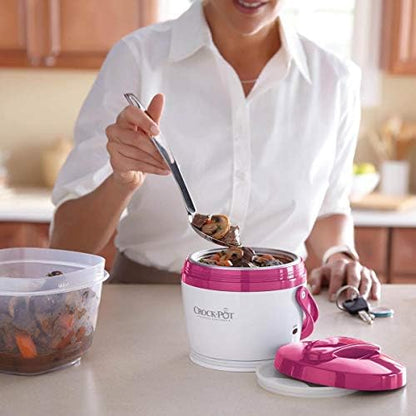 Lunch Crock Portable Food Warmer 20oz – Pink - Curated Catalog R3
