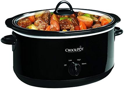 8 Quart Manual Slow Cooker – Black - Curated Catalog W8