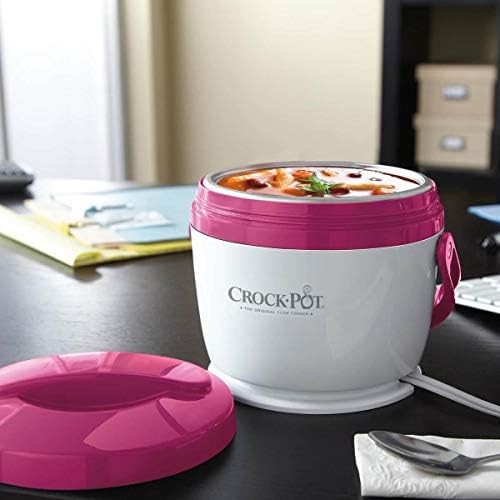 Lunch Crock Portable Food Warmer 20oz – Pink - Curated Catalog G6