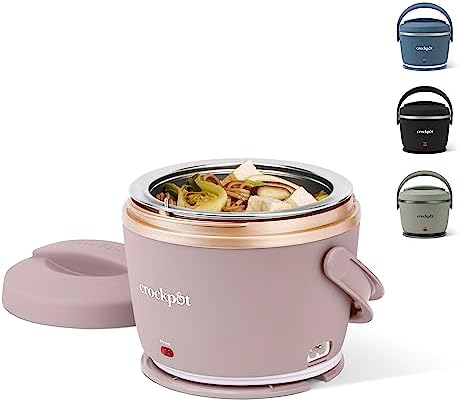Electric Lunch Box Food Warmer 20oz – Blush Pink - Curated Catalog L6