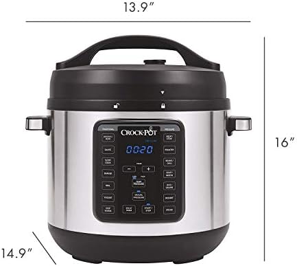 8 Quart Express Crock Multi-Use Pressure Cooker - Curated Catalog Z6