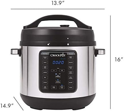 8 Quart Express Crock Multi-Use Pressure Cooker - Curated Catalog E5
