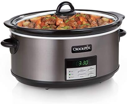 8 Quart Programmable Slow Cooker with Auto Warm - Curated Catalog Q3