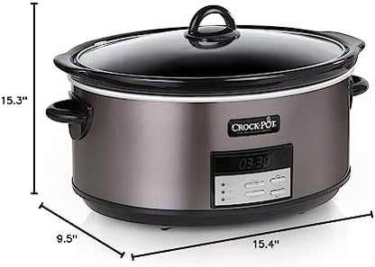 8 Quart Programmable Slow Cooker with Auto Warm - Curated Catalog Q3
