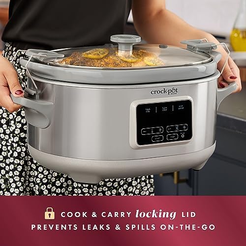 7 Quart Programmable Cook & Carry Slow Cooker - Curated Catalog W9