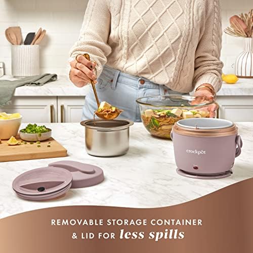 Electric Lunch Box Food Warmer 20oz – Blush Pink - Curated Catalog L6