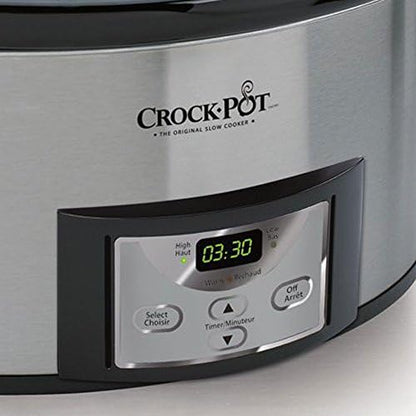 Cook & Carry 6 Quart Programmable Slow Cooker - Curated Catalog J1