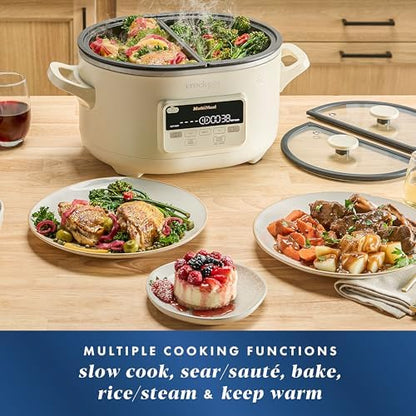 MultiMeal Multicooker with Programmable Slow Cooker - Curated Catalog D0