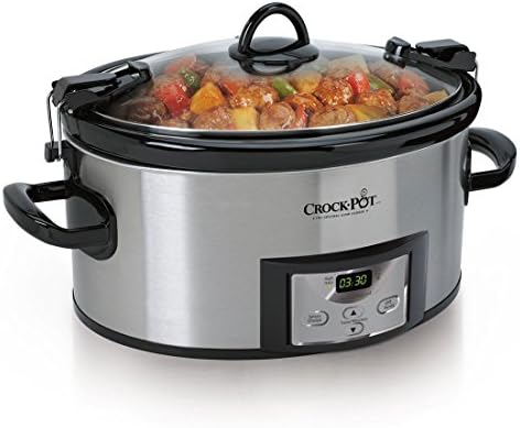 Cook & Carry 6 Quart Programmable Slow Cooker - Curated Catalog J1