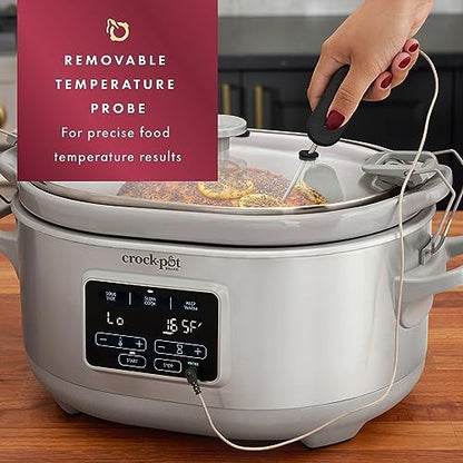 7 Quart Programmable Cook & Carry Slow Cooker - Curated Catalog W9