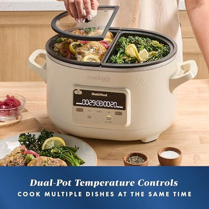 MultiMeal Multicooker with Programmable Slow Cooker - Curated Catalog D0