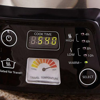 Cook & Carry 6 Quart Programmable Slow Cooker - Curated Catalog U2