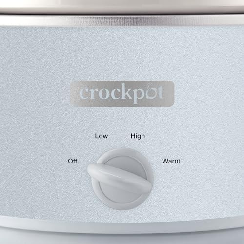 4.5 Quart Manual Slow Cooker – Macaroon Blue - Curated Catalog C4