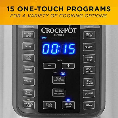 Express Crisp 8 Quart 10-in-1 Pressure Cooker - Curated Catalog V2