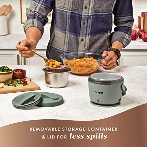 Portable Electric Lunch Box Food Warmer – Green - Curated Catalog Q5