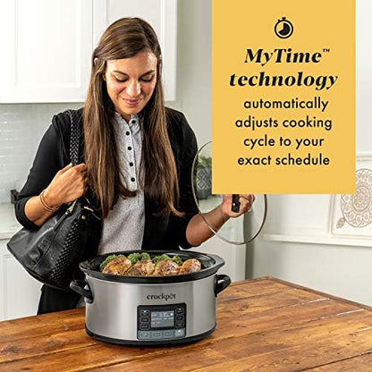 MyTime 6 Quart Programmable Slow Cooker - Curated Catalog H0