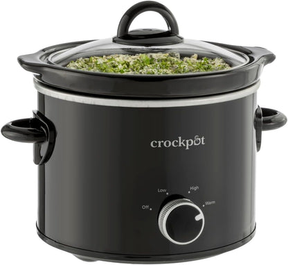 2 Quart Mini Slow Cooker – Classic Compact Cooker - Curated Catalog N4