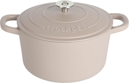 3 Quart Enameled Cast Iron Dutch Oven – Aqua - Curated Catalog O5