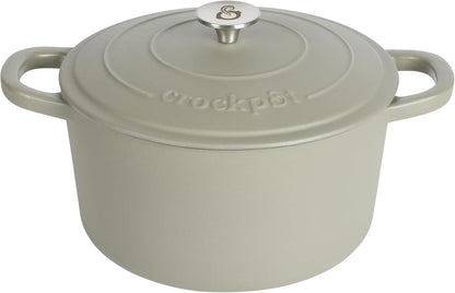 3 Quart Enameled Cast Iron Dutch Oven – Aqua - Curated Catalog U9