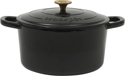 3 Quart Enameled Cast Iron Dutch Oven – Aqua - Curated Catalog U9
