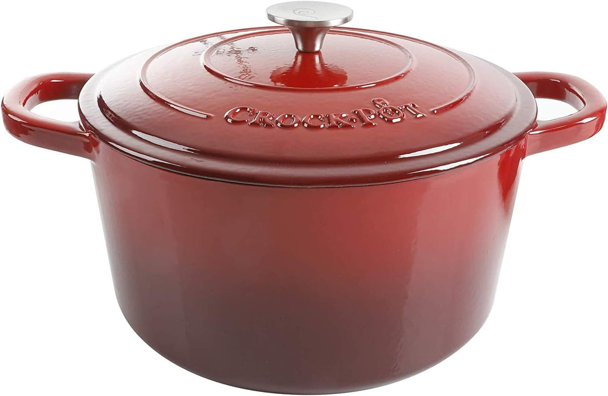 3 Quart Enameled Cast Iron Dutch Oven – Aqua - Curated Catalog U9