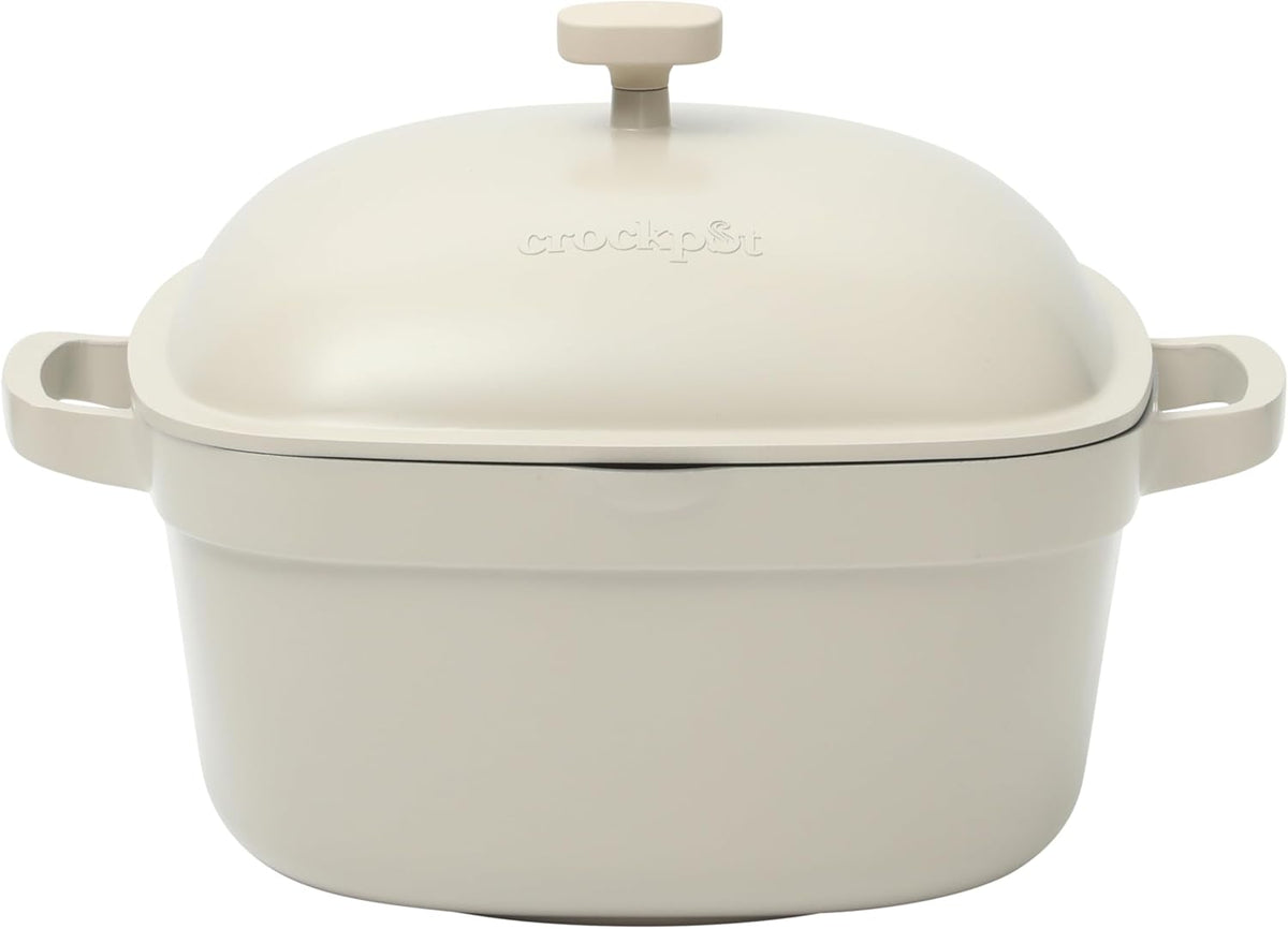 3 Quart Enameled Cast Iron Dutch Oven – Aqua - Curated Catalog U9