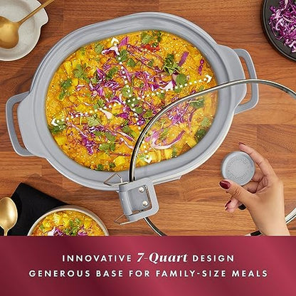 7 Quart Programmable Cook & Carry Slow Cooker - Curated Catalog W9