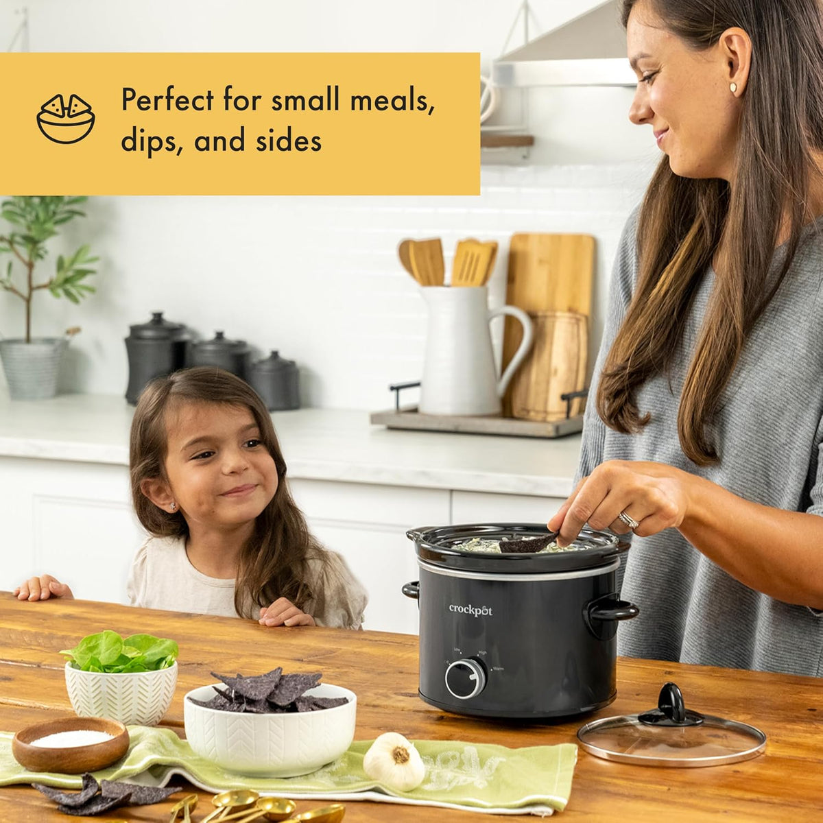 2 Quart Mini Slow Cooker – Classic Compact Cooker - Curated Catalog N4