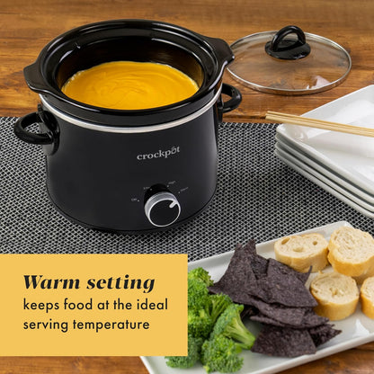2 Quart Mini Slow Cooker – Classic Compact Cooker - Curated Catalog E8